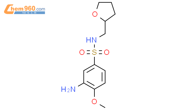 928821 20 9 3 Amino 4 Methoxy N Tetrahydro 2 Furanyl Methyl