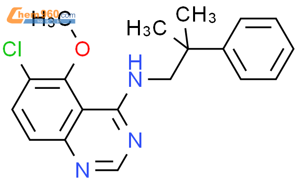 Quinazolinamine Chloro Methoxy N Methyl