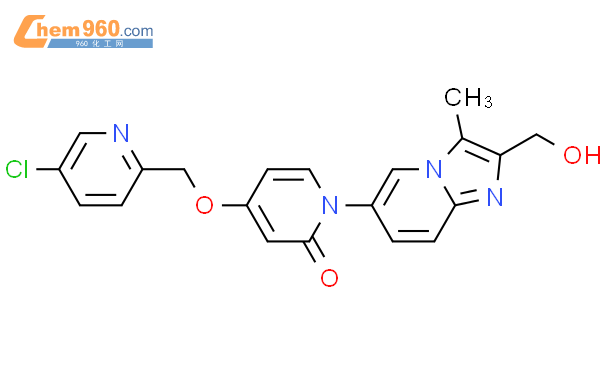 929193 75 9 2 1H Pyridinone 4 5 Chloro 2 Pyridinyl Methoxy 1 2