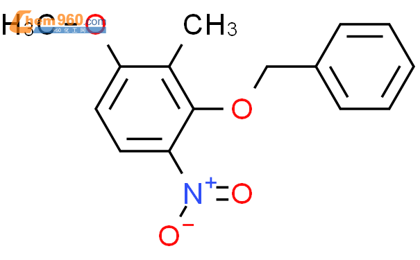 929620 21 3 Benzene 1 methoxy 2 methyl 4 nitro 3 phenylmethoxy CAS号