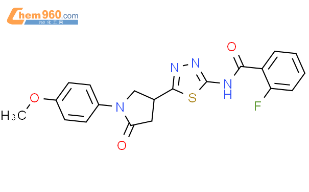 Fluoro N Methoxy Phenyl Oxo Pyrrolidin Yl