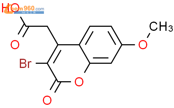 Bromo Methoxy Oxochromen Yl Acetic Acidcas