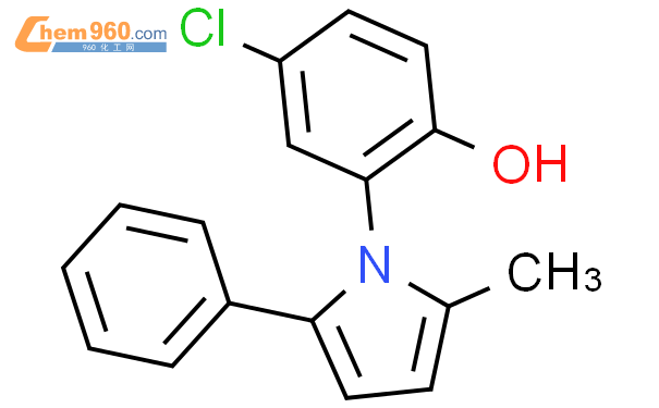 93320 00 4 Phenol 4 chloro 2 2 methyl 5 phenyl 1H pyrrol 1 yl CAS号