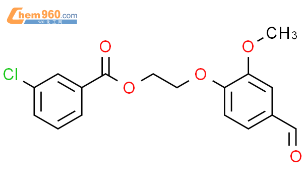 93414 42 7 Benzoic Acid 3 Chloro 2 4 Formyl 2 Methoxyphenoxy Ethyl