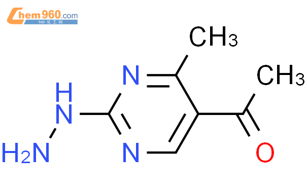 93584 03 3 1 2 hydrazinyl 4 methyl pyrimidin 5 yl ethanoneCAS号 93584