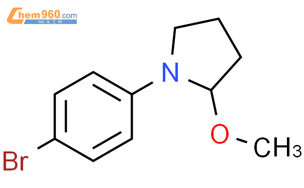 94104 78 6 Pyrrolidine 1 4 bromophenyl 2 methoxy 化学式结构式分子式mol