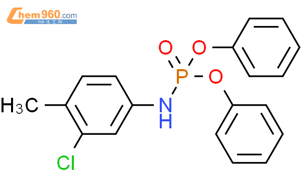 94255 98 8 3 chloro N diphenoxyphosphoryl 4 methylaniline化学式结构式分子式