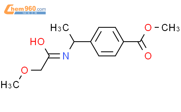 Methyl R Methoxyacetyl Amino Ethyl Benzoatecas