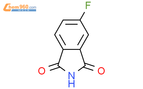 94514 21 3 4 氟邻苯二甲酰亚胺CAS号 94514 21 3 4 氟邻苯二甲酰亚胺中英文名 分子式 结构式 960化工网
