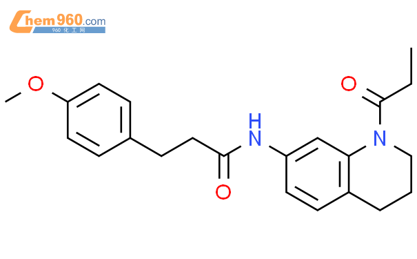 Methoxyphenyl N Propanoyl Dihydro H Quinolin