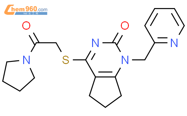 Oxo Pyrrolidin Ylethyl Sulfanyl Pyridin