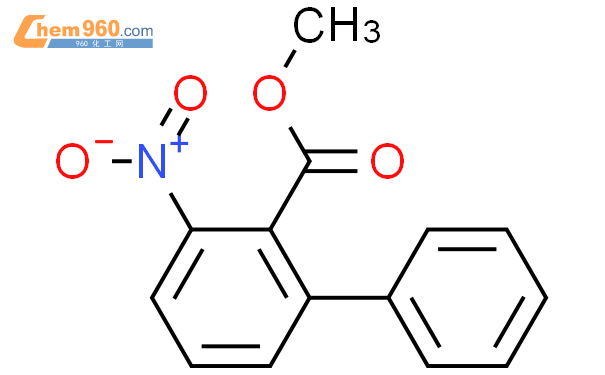 94654 50 9 1 1 Biphenyl 2 carboxylic acid 3 nitro methyl ester化学式