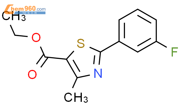 948292 06 6 Ethyl 2 3 Fluorophenyl 4 Methyl 1 3 Thiazole 5