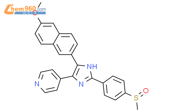 恩杂鲁胺(enzalutamide)结构式