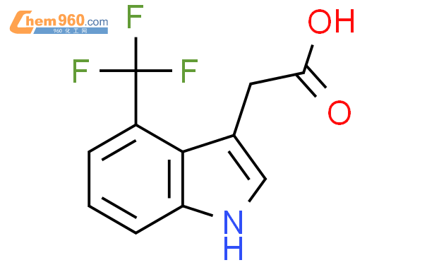 959236 36 3 2 4 Trifluoromethyl 1H indol 3 yl acetic acidCAS号 959236