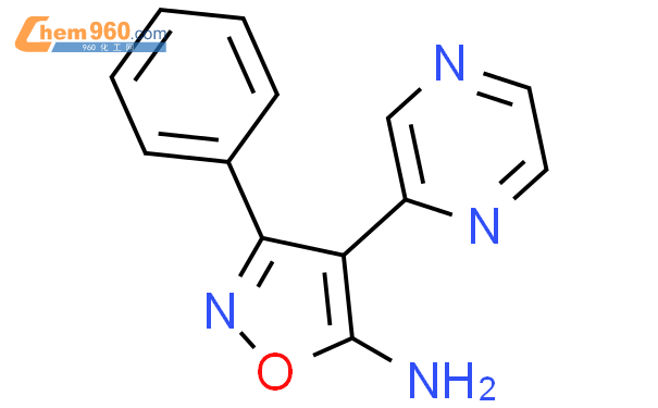 96129 35 0 5 Isoxazolamine 3 phenyl 4 pyrazinyl CAS号 96129 35 0 5