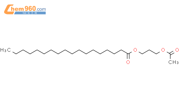 96190 26 0 Octadecanoic acid 2 acetyloxy methylethyl esterCAS号 96190