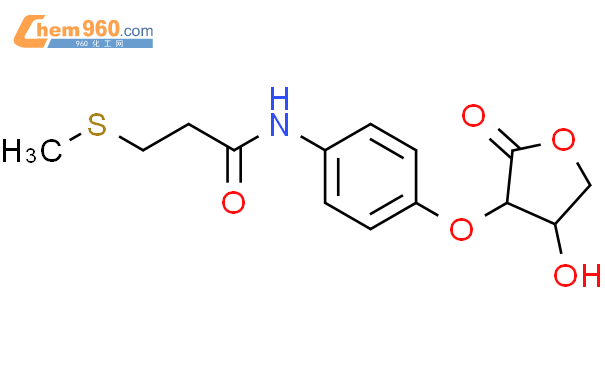 96305 51 0 PROPANAMIDE 3 METHYLTHIO N 4 TETRAHYDRO 4 HYDROXY 2