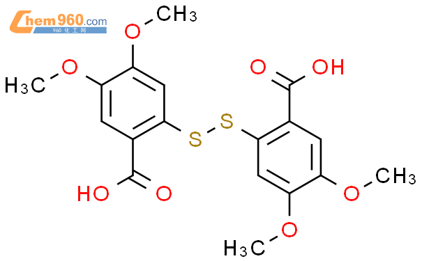 97656 05 8 Benzoic acid 2 2 dithiobis 4 5 dimethoxy CAS号 97656 05 8