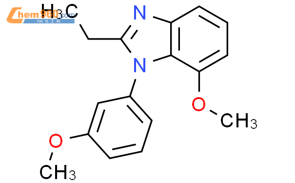 97870 69 4 1H Benzimidazole 2 ethyl 7 methoxy 1 3 methoxyphenyl CAS号