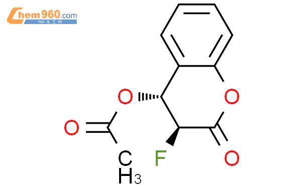 98014 32 5 2H 1 Benzopyran 2 One 4 Acetyloxy 3 Fluoro 3 4 Dihydro