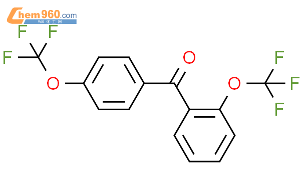 98566 94 0 2 三氟甲氧基 苯基 4 三氟甲氧基 苯基 甲酮化学式结构式分子式mol 960化工网