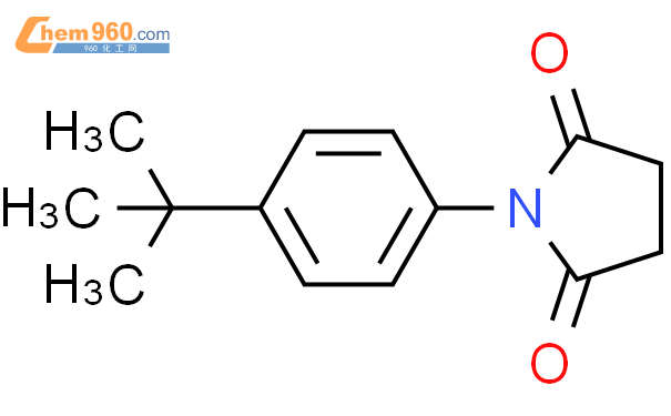 98604 38 7 N 4 叔丁基苯基 丁二酰亚胺化学式结构式分子式molsmiles 960化工网