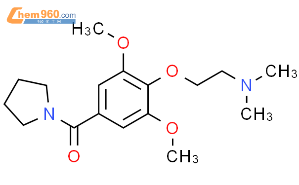 Cas No Pyrrolidine Dimethylamino Ethoxy