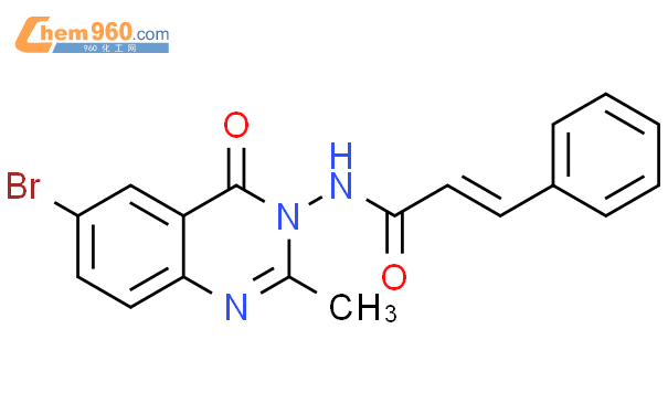 98832 99 6 2 Propenamide N 6 Bromo 2 Methyl 4 Oxo 3 4H Quinazolinyl