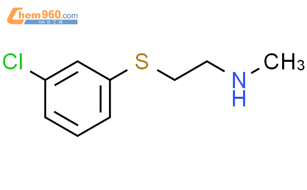 Ethanamine Chlorophenyl Thio N Methyl