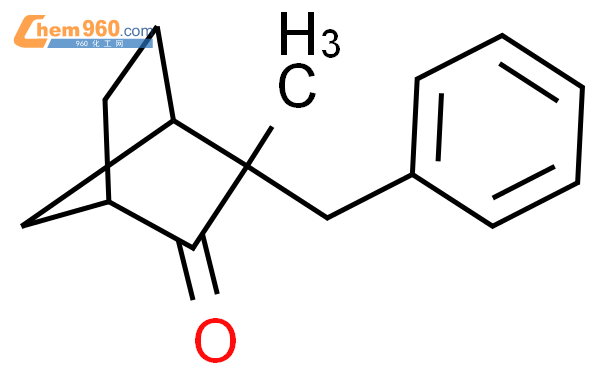 99495 18 8 Bicyclo 2 2 1 heptan 2 one 3 methyl 3 phenylmethyl 化学式结构