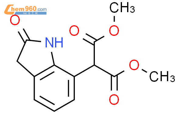 99641 30 2 Propanedioic Acid 2 3 Dihydro 2 Oxo 1H Indol 7 Yl