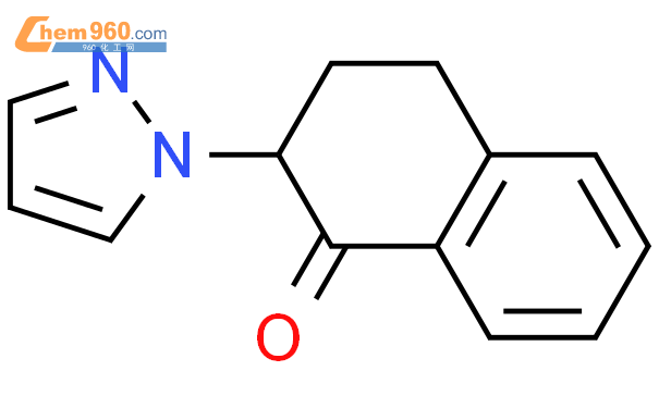 99665 53 9 1 2H Naphthalenone 3 4 dihydro 2 1H pyrazol 1 yl 化学式结构式