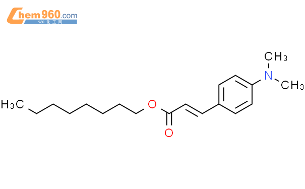 99762 45 5 2 Propenoic Acid 3 4 Dimethylamino Phenyl Octyl Ester