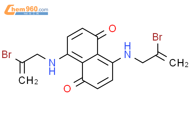 99917 34 7 1 5 Naphthalenedione 4 8 Bis 2 Bromo 2 Propenyl Amino CAS