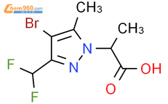 Bromo Difluoromethyl Methyl H Pyrazol Yl Propanoic Acid