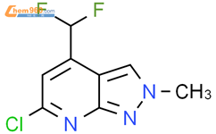 Chloro Difluoromethyl Methyl H Pyrazolo B Pyridine