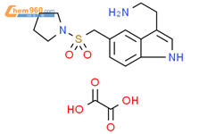 2 5 Pyrrolidin 1 Ylsulfonyl Methyl 1H Indol 3 Yl Ethanamine Oxalate