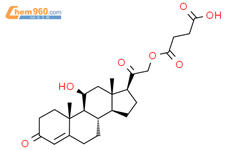 Corticosterone 21-Hemisuccinate結構式圖片|10215-77-7結構式圖片