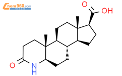 3-酮-4-氮雜-5a-雄烷-17b-羧酸結構式圖片|103335-55-3結構式圖片