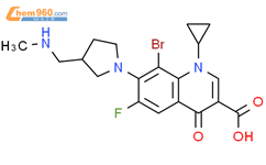 Bromo Cyclopropyl Fluoro Methylaminomethyl Pyrrolidin Yl