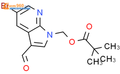 5 Bromo 3 Formyl 1H Pyrrolo 2 3 B Pyridin 1 Yl Methyl Pivalate 1070978