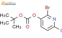 2 Bromo 6 Iodopyridin 3 Yl Tert Butyl Carbonate 2 Bromo 6 Iodopyridin 3