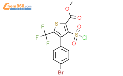 Bromo Phenyl Chlorosulfonyl Trifluoro Methyl Thiophene