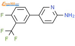 5 4 Fluoro 3 trifluoromethyl phenyl pyridin 2 amine 1110656 35 3 赫澎