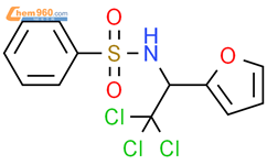 N 2 2 2 Trichloro 1 Furan 2 Yl Ethyl Benzenesulfonamide 114084 86 5