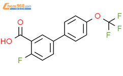 Fluoro Trifluoromethoxy Phenyl Benzoic Acid