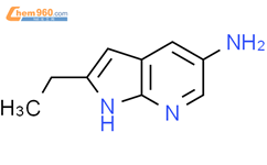 Ethyl H Pyrrolo B Pyridin Amine