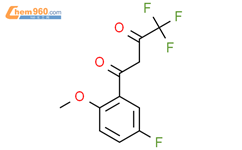 4 4 4 Trifluoro 1 5 Fluoro 2 Methoxyphenyl Butane 1 3 Dione 1202030 54