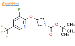 Tert Butyl 3 3 Fluoro 5 Trifluoromethyl Pyridin 2 Yl Oxyazetidine 1